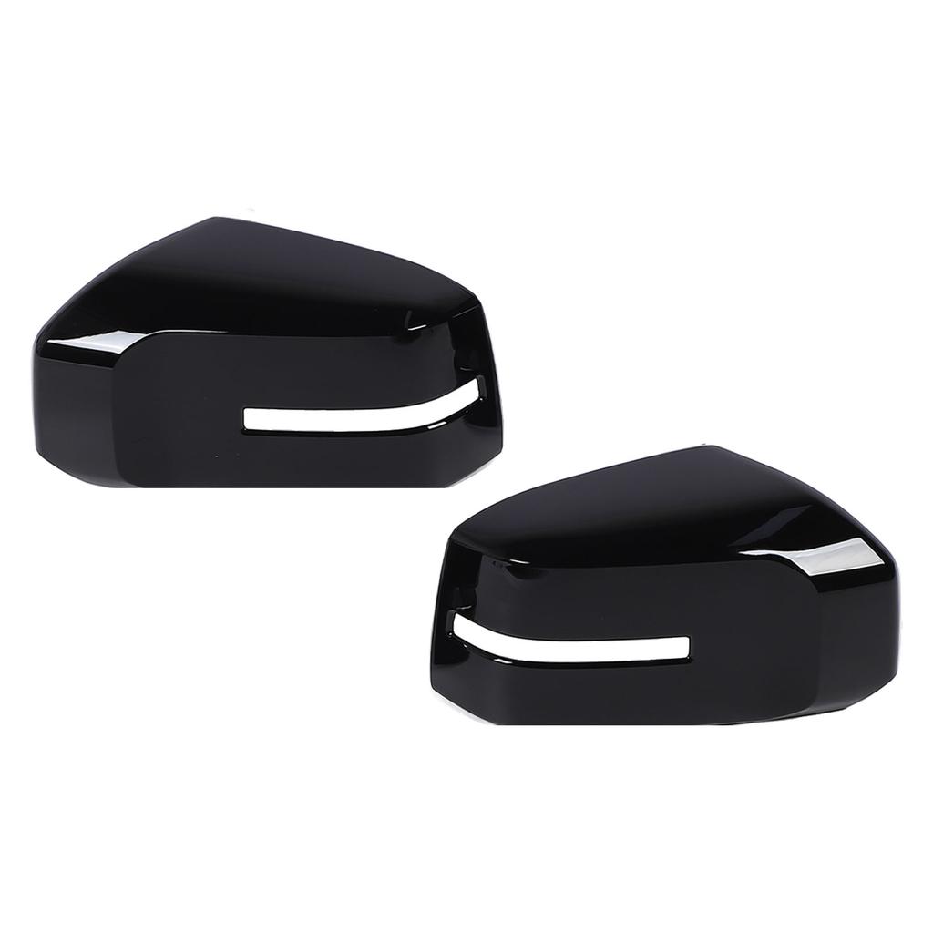 2PCS Rearview Mirror Cap Left and Right Exterior Rear View Mirror Housing Cap for Triton L200 2023