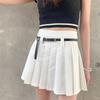 Shiny Y2k Rhinestone Butterfly Metal Buckle Womens Belt For Elegant Skirt Enhancements