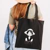 Japan Cartoon Comics One Piece Print Canvas Bag Student Shoulder Bag Tote Bag 0028