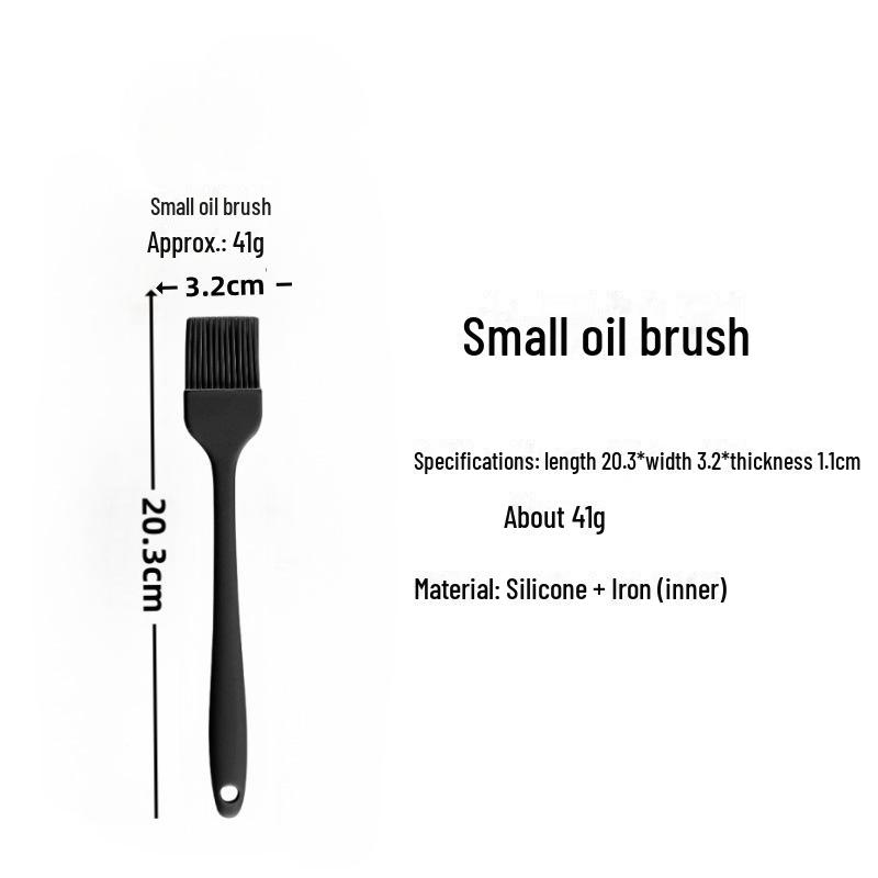 Silicone BBQ & Baking Oil Brush Set