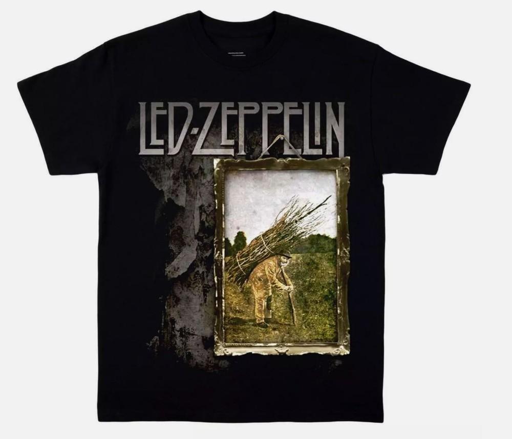 

Футболка Led Zeppelin Футболка с альбомом Led Zeppelin IV Концертная футболка 4XL