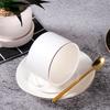Edo Vergoldetes Keramik-Kaffeebecher-Set