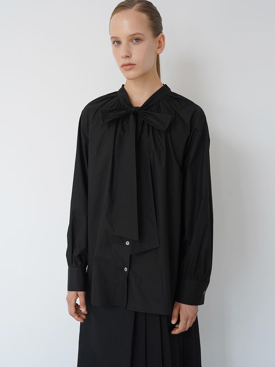 Raye Tania Tie Blouse (Black)