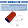 X AUTOHAUX Silicone Hose Silicone Tube Intercooler Turbo Intake Pipe