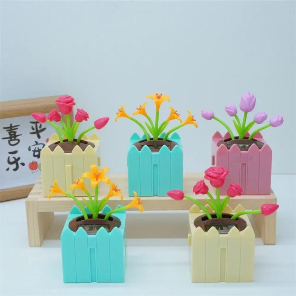 Gorące Słoneczne Nowej Energii Samochodowe Ozdoby Wnętrza Inteligentny Czujnik Huśtający Się Model Zwierzęcia Dekoracja Deski Rozdzielczej Samochodu Akcesoria Stylizacyjne