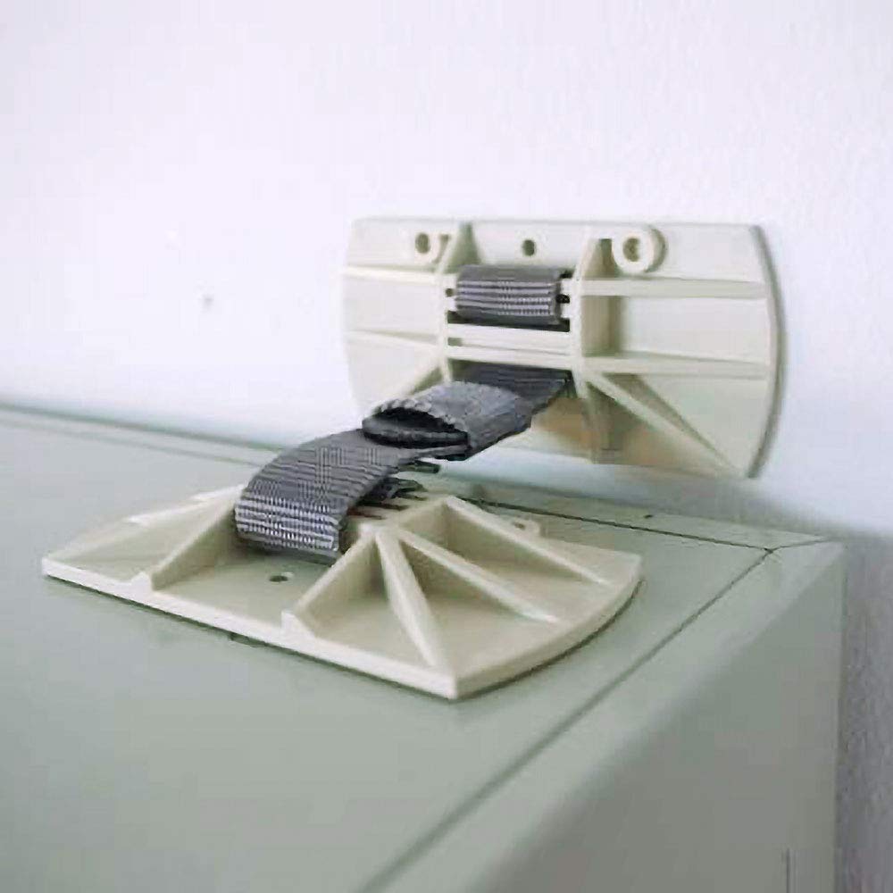 

Sanwa Supply Cabinet Holder (1 piece) Anti-Tip, Earthquake Resistance Level 6+, QL-E91