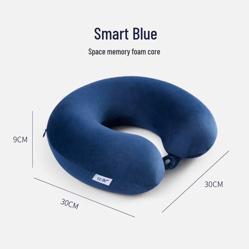 JAGO Travel Memory Foam U-Shaped Neck Pillow