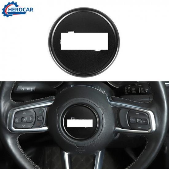 Car Console Steering Wheel Center Panel Cover Trim for Jeep Wrangler JL JT 2018+