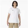Mizuno Training Wear Short Sleeve 32MAA156 T-Shirt, Moisture-Wicking, Quick-Drying, White, XL,