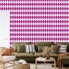 Harlequin Rhombus Purple Wallpaper for Living Room and Bedroom 50x1000