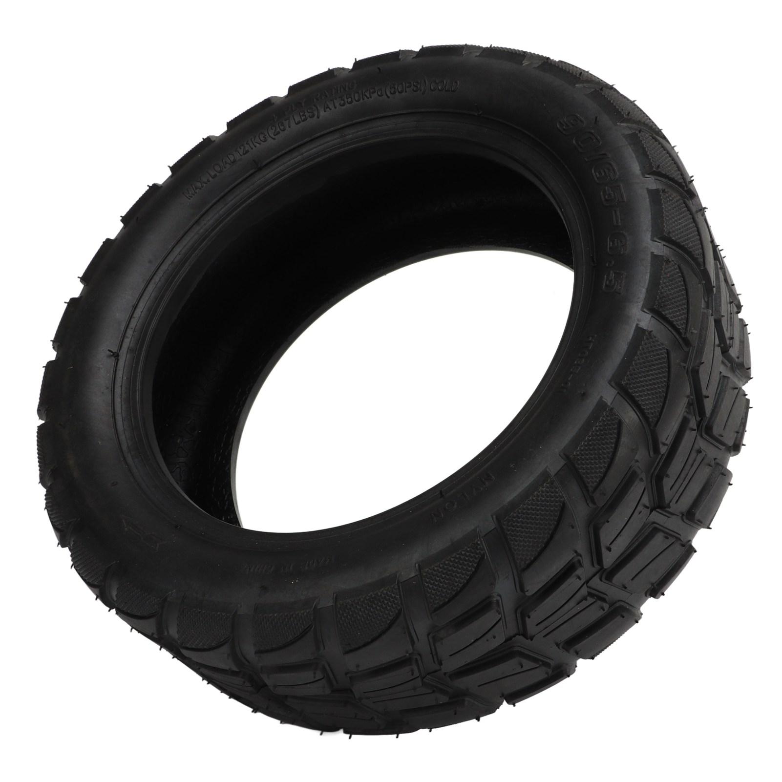 

Electric Scooter Vacuum Tire Rubber Thickened Resilient Anti Skid Off Road Tire Replacement 90x65 6.5