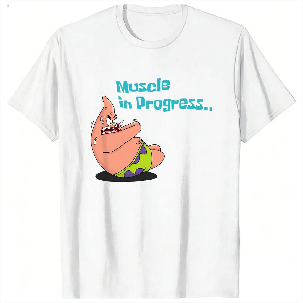 Unisex Unisexs T Shirt Bikini Bottom Gym Patrick TShirts Harajuku Summer Tee Shirt Streetwear Casual Pure Cotton Tops Gift Idea