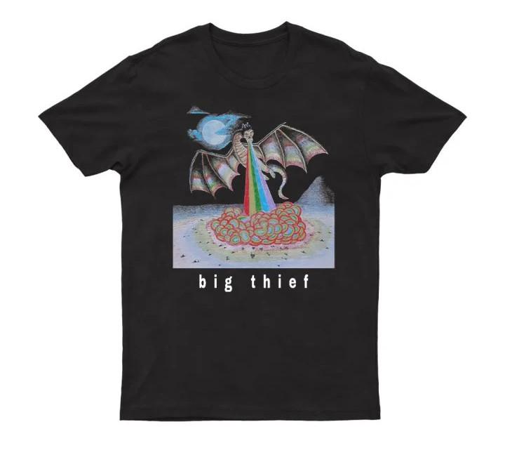 Big Thief Band Album Music Heavy Cotton Black All Size T Shirt MC287 M
