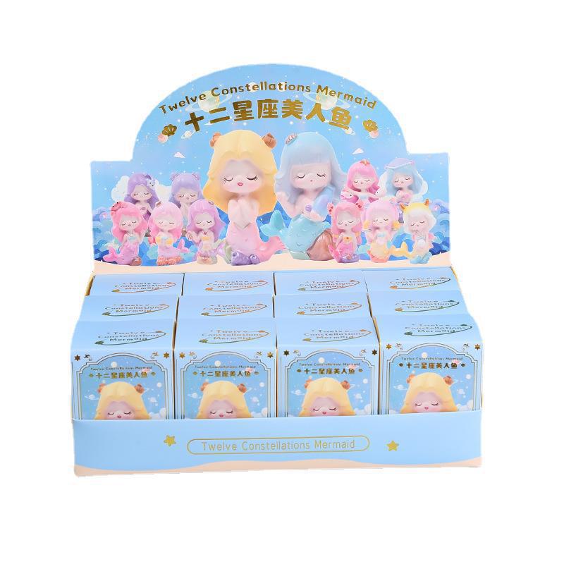 Douyin Trendiges Plüschtier Neunschwänziger Fuchs - Niedliche Blindbox Harzornament