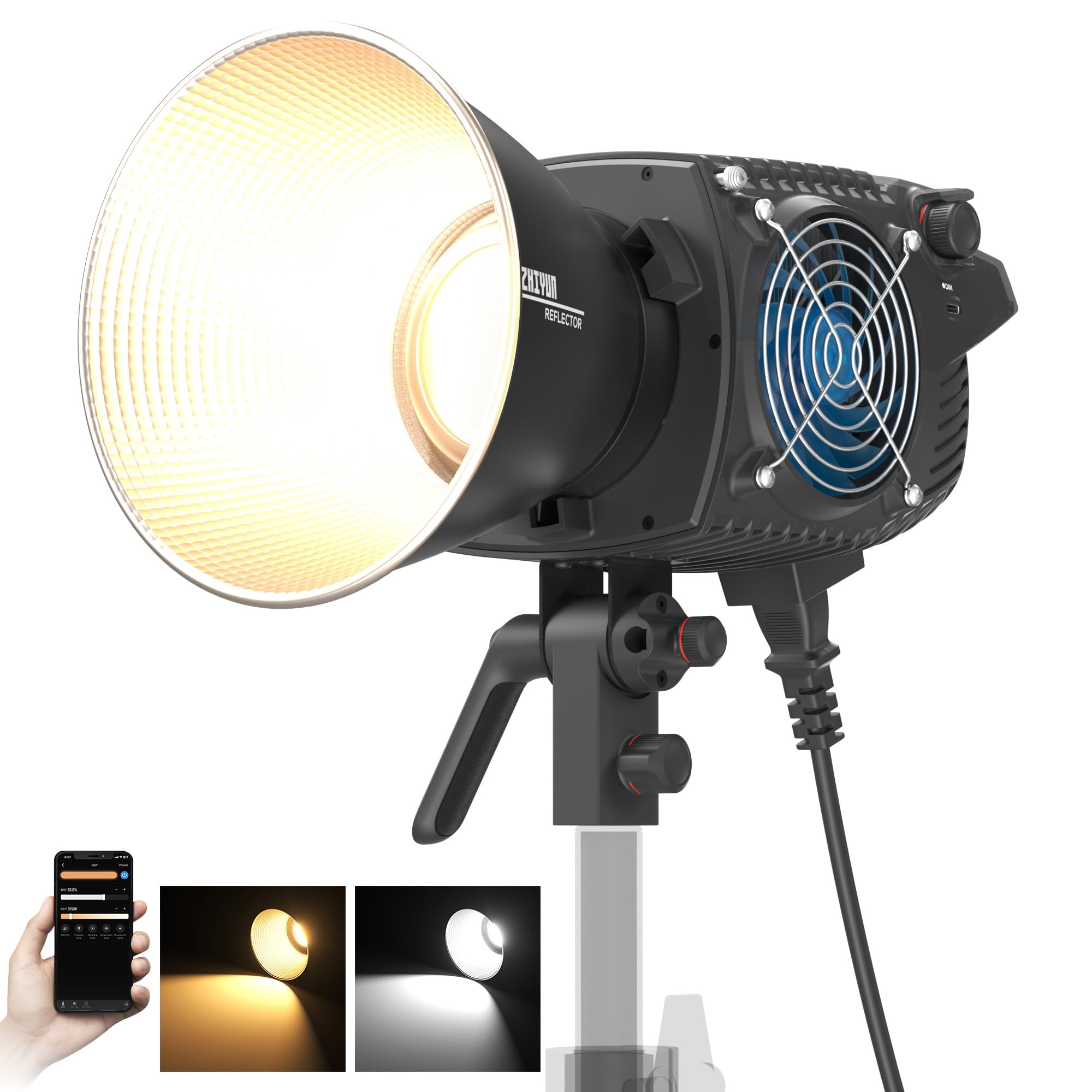 

Флагманський ZHIYUN MOLUS B500 500 Вт LED Відео COB Фотозйомка Освітлення Компактний Корпус з Кріпленням Bowens [Офіційний Магазин] Світло, Двоколірне Світло,