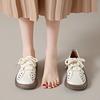 Leather Women Shoes Summer Non-slip Mommy Shoes Women Flats Fashion Ladies  Sandals Woman Walking  Shoes