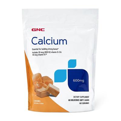 Ασβέστιο 600 mg Καραμέλα, 60 Μαλακά Μασήματα