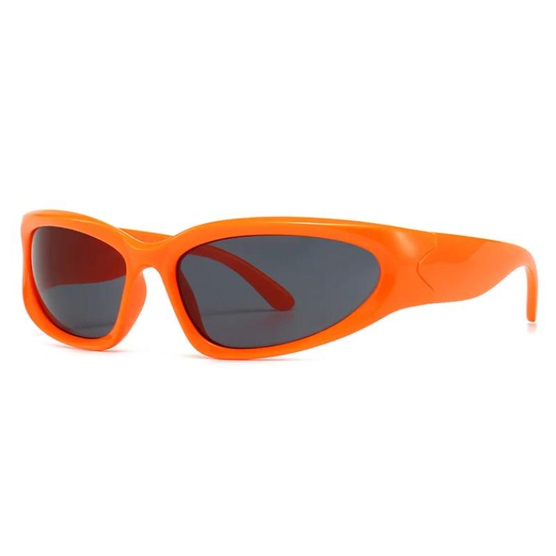 Unique Y2K Designer Luxury Sunglasses Women Rectangle Big Frame Sun Glasses For Men Outdoor UV Protection Classic 2000S Black Sh