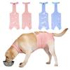 Adjustable Anti-licking Pet Clothes with Straps Dog Surgery Clothes  Weaning