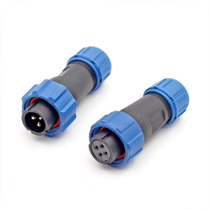 Weipu SP132 Waterproof IP68 Aviation Plug Socket, 2/3/9-Core