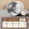 Shangqi 304 Stainless Steel 500ml Car Mug - 2 Pack