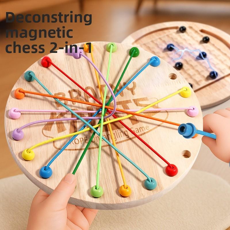 Wooden Puzzle Toy For Kids With Logic And Focus Training For Early Education