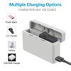 Efficient Battery Charging Dock For 360Ace/AcePro Camera Battery for Filmmakers With USB Power Supply And LED Display