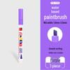 Car Tire Touch-Up Paint Pen, 3mm Angled Tip, Non-Erasable, Quick-Drying for Metal, Wood, Glass Marking