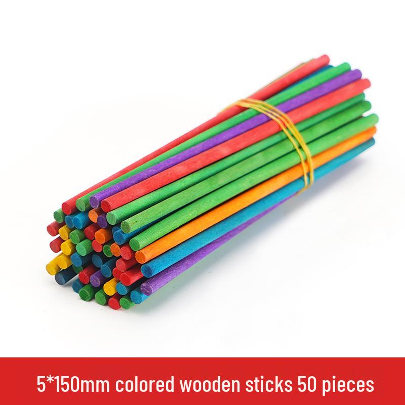 Bamboo and Wooden Craft Sticks: DIY Model Strips and Slices