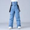 Techwear Style Wearproof Windproof Waterproof Breathable Ski Pants Overalls Man Woman Winter Thicken Warm Snowboarding Trousers