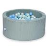 Dry Pool 90x40 Corduroy Light Mint 300 Balls: Pearl, Light Mint, Light Blue