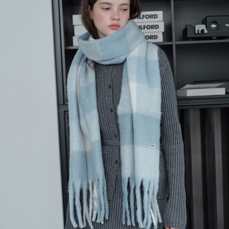 

Jucy Judy Pastel Check Muffler JZMF700C SB_000