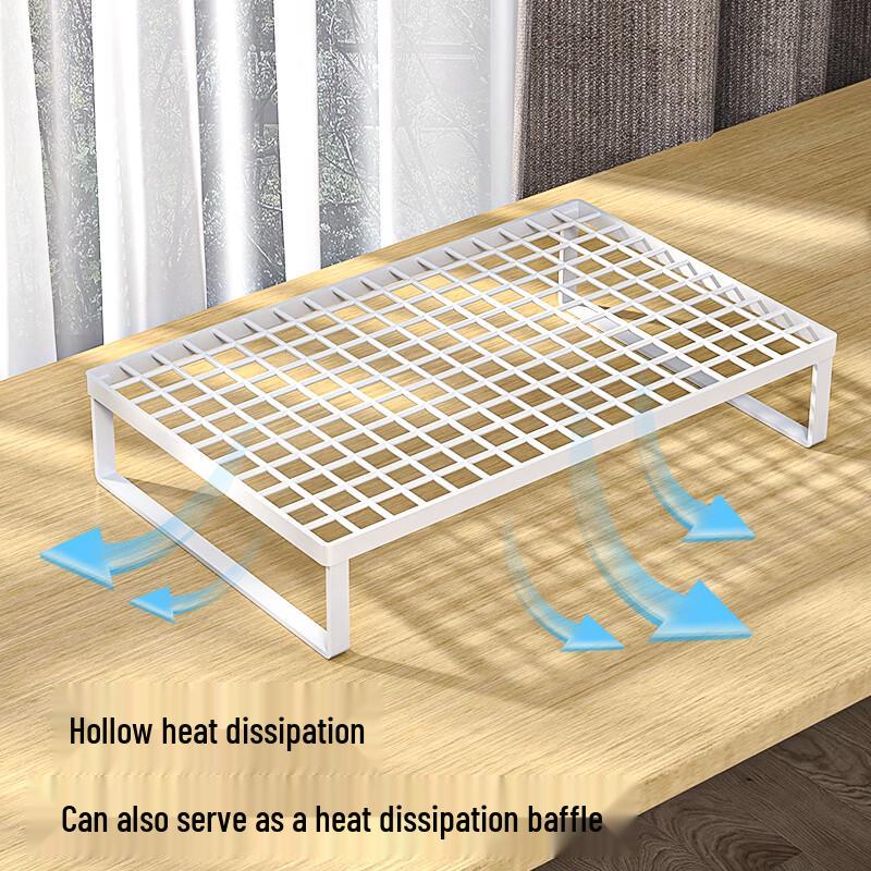 Desk Clamp Monitor Riser with Wireless Charger