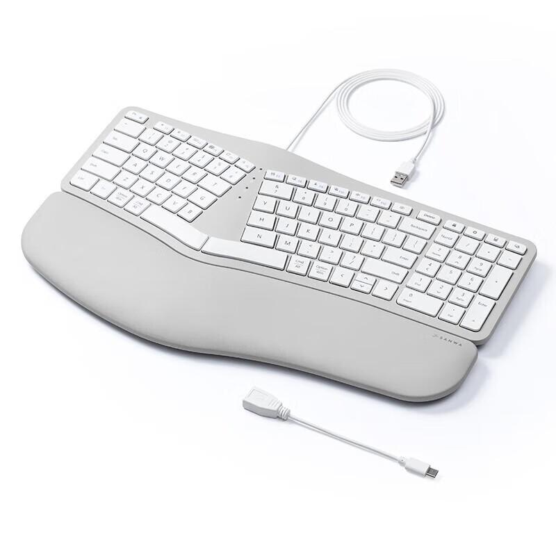 Tastiera a membrana cablata ergonomica Shanye