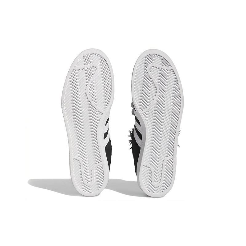 adidas Jeremy Scott X Adidas Campus 80s 'Bones Black' Sneakers HQ4493