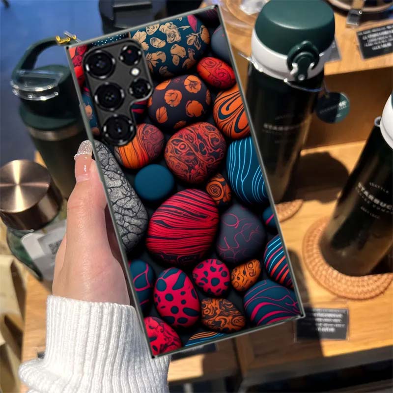 

Formation of Rocks Cases Phone Case for Samsung Galaxy S26 Ultra S25 Edge S24 S23 FE S21 Plus S20 S22 S10 Cover TPU Capa Shell S Samsung S23 Ultra