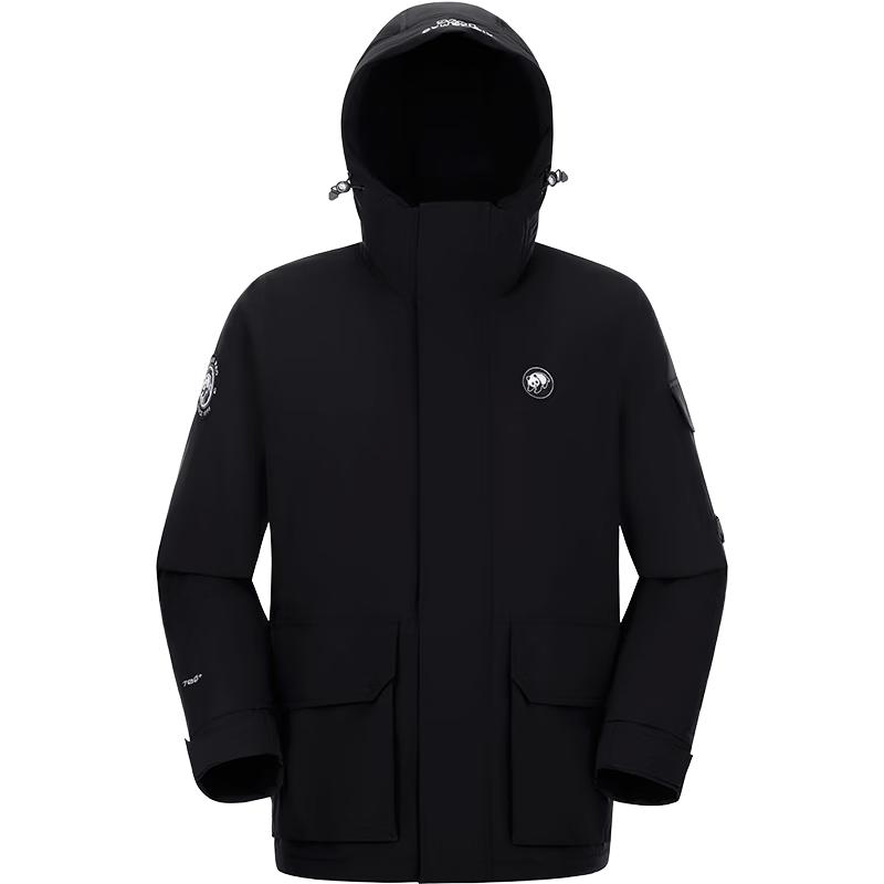 CAMEL Unisex Triple-Proof Workwear Parka Down Jacket A34CF0L1628 XXL