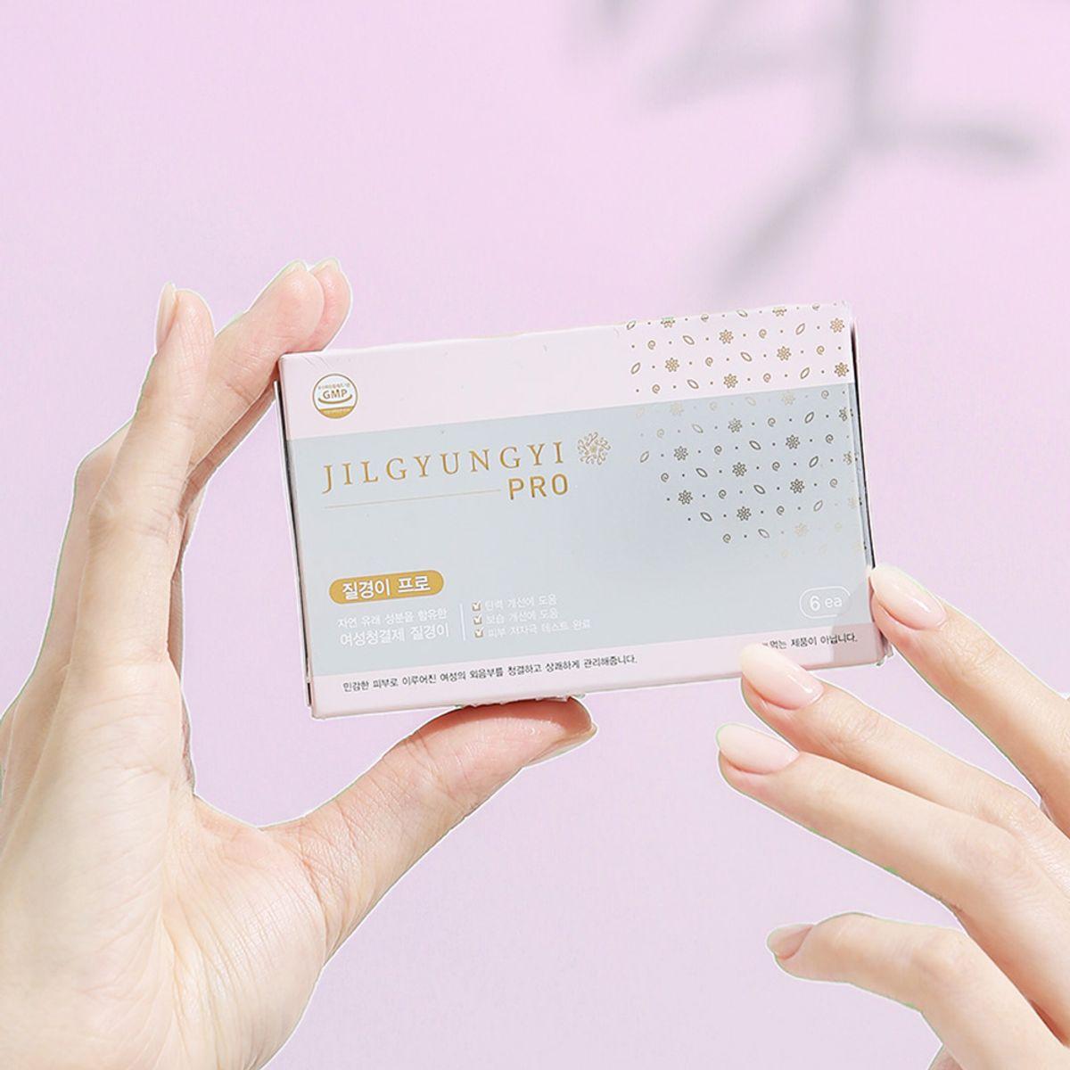 Jilgyungyi Pro Feminine Wash 6 Tablets x 2 Packs