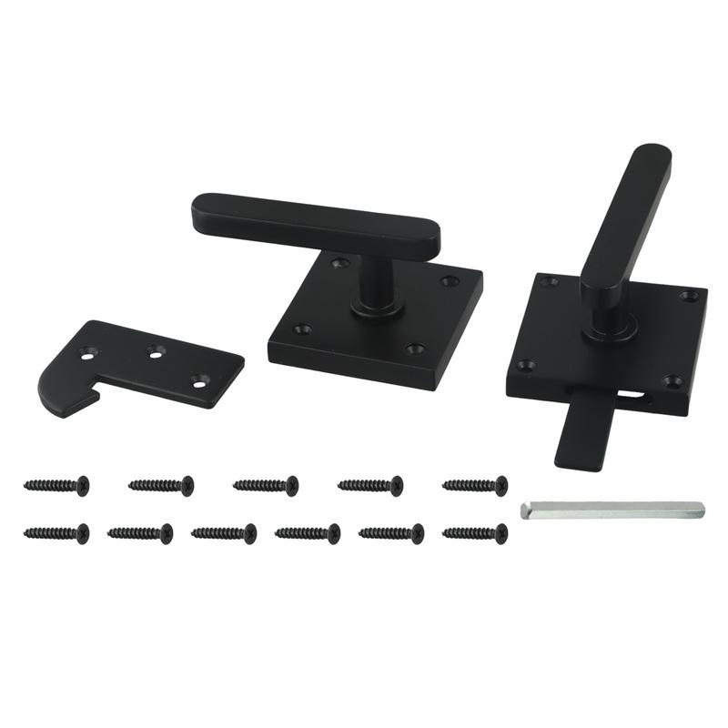 Garden Door Lock Double-Sided Door Latch Secure Closure For Safety Versatile Application Door Lock Inner Box 19*14*6CM