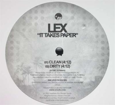 12inch Record LEX - It Takes Paper NESE12S002 NextSelection 2007 US Rap & Hip-Hop/R&B Used