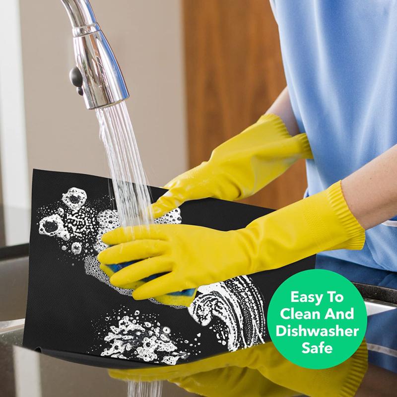 Non-stick BBQ Grill Mat 40*33cm Baking Mat BBQ Tools Cooking Grilling Sheet Heat Resistance Easily Cleaned Kitchen Tools