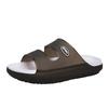 Mens Summer Thick Soled Home Soft Soled Anti Slip Sports Trendy Beach Slingback Sandals Breathable Hole Shoes Outdoor Beach Casu