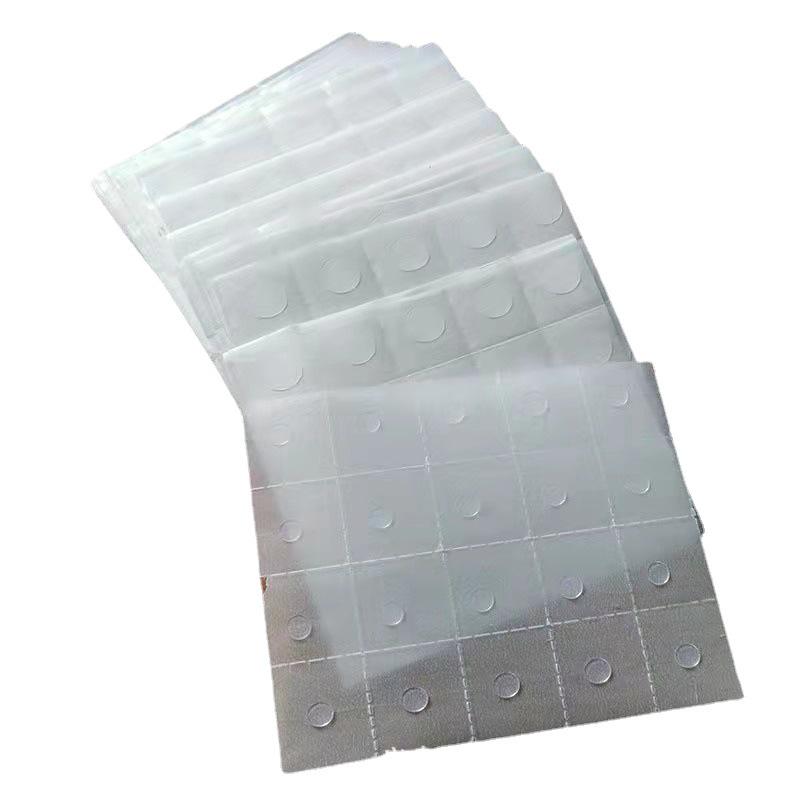 Lot de 20 Points de Colle Double-Face Transparents Sans Trace pour Ballons pour Mariages et Fêtes