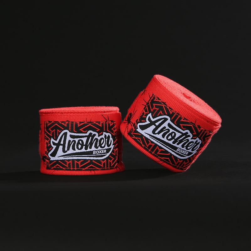 5m Elastic Boxing Hand Wraps - Training & Competition Model, Printed Fighting Bandages