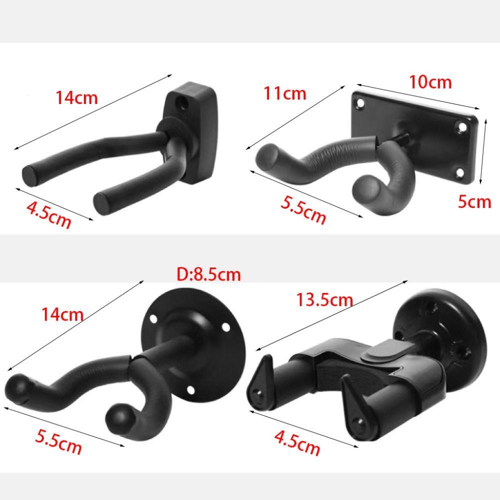 Metal Guitar Hanger Non-slip Guitar Holder Stand  Electric Guitar Violin Ukulele