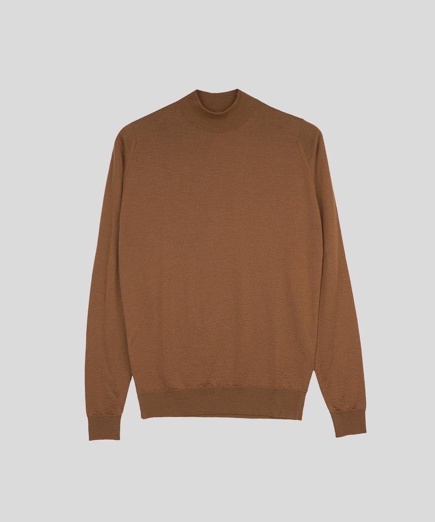 Jonseumedeulli Harcourt Merino Wool Mock Neck Knit Heritage One 11 Colors