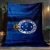 1PC Fc Esporte Printed Soft Flannel Blanket Throw for Adult Bedroom Living Room Sofa Camping Travel Fan gifts Christmas Gifts