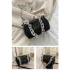 Trendy Spring Summer Women's Bag - Personalized Colorful Diamond Chain Shoulder Crossbody Bag