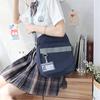School Bag Shoulder Bag for High School Junior High School JK Bag for Commuting to School [BALISOYI] Girls, Uniform, (Navy (Purple))