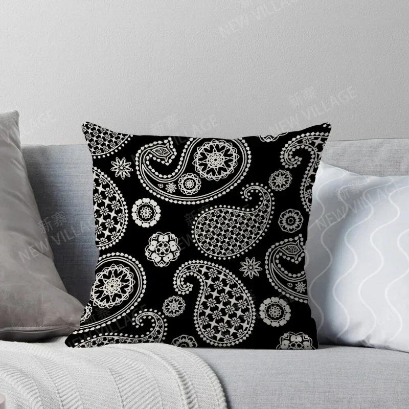 Fall Home Decor Autumn Living Room Throw Pillow Cover Sofa Boho Cushion Cover Morocco